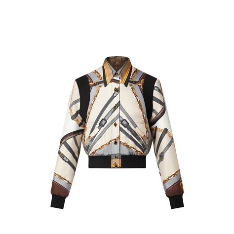 louis vuitton reversible satin bomber jacket|louis vuitton reflective jacket.